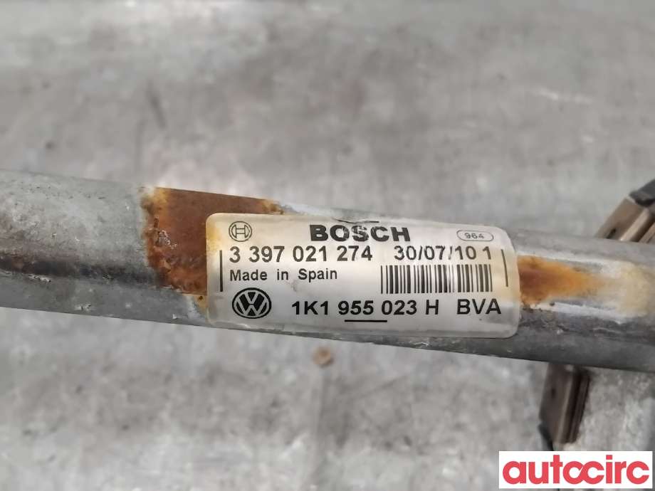 Viskermotor frontrute til VW Golf VI 2008-2012  (VOLKSWAGEN|1Q1955119B|1397220652|1Q1955119C)