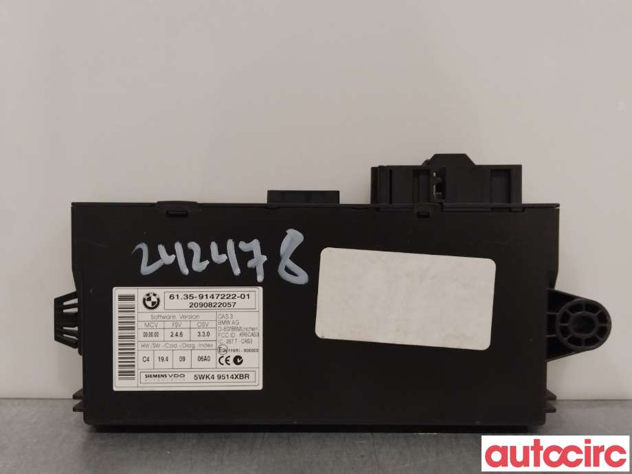 Styreenhet diverse til BMW X5 2007-2013 (E70) (E70) (BMW|61359395656|61359147222)