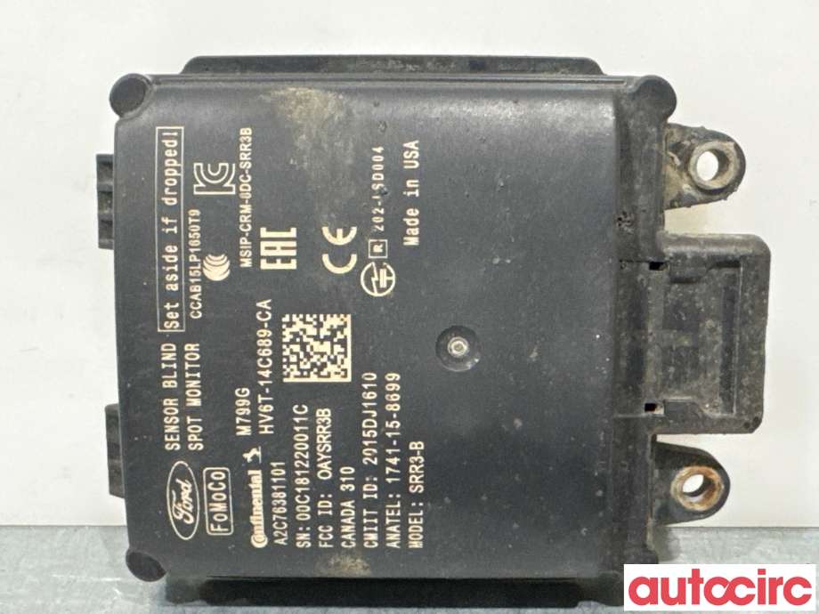 Sensor radar til Ford Transit Connect, 2018-->> Type II, Fase 2 (FORD|2369198)