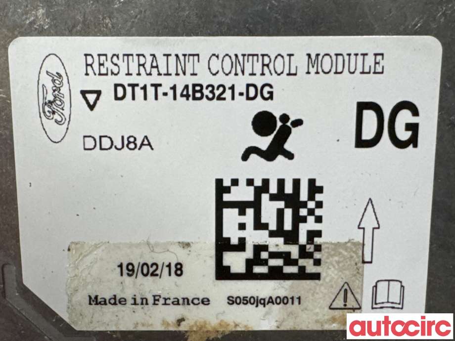 Airbag elektronikk til Ford Transit Connect 2018-->> Type II, Fase 2 (FORD|1877205||DT1T-14B321-DG)