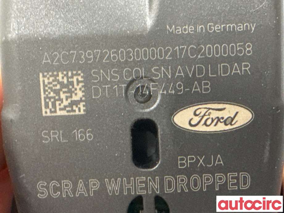 Sensor radar til Ford Transit Connect 2018-->> Type II, Fase 2  (FORD|1826081||DT1T-14F449-AB)