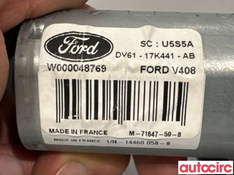 Viskermotor bakrute til Ford Transit Connect 2018-->> Type II, Fase 2  (FORD|1879523|W000048769|DV61-17K441-AB)
