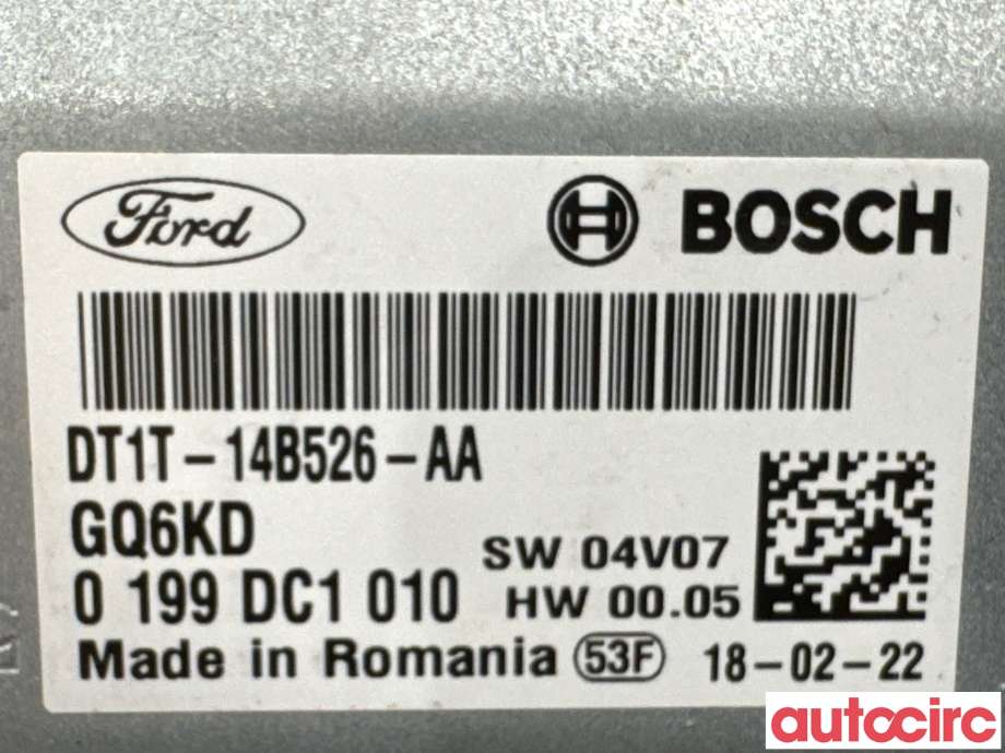 Styreenhet sete til Ford Transit Connect 2018-->> Type II, Fase 2  (FORD|1769267|0199DC1010|DT1T-14B526-AA)