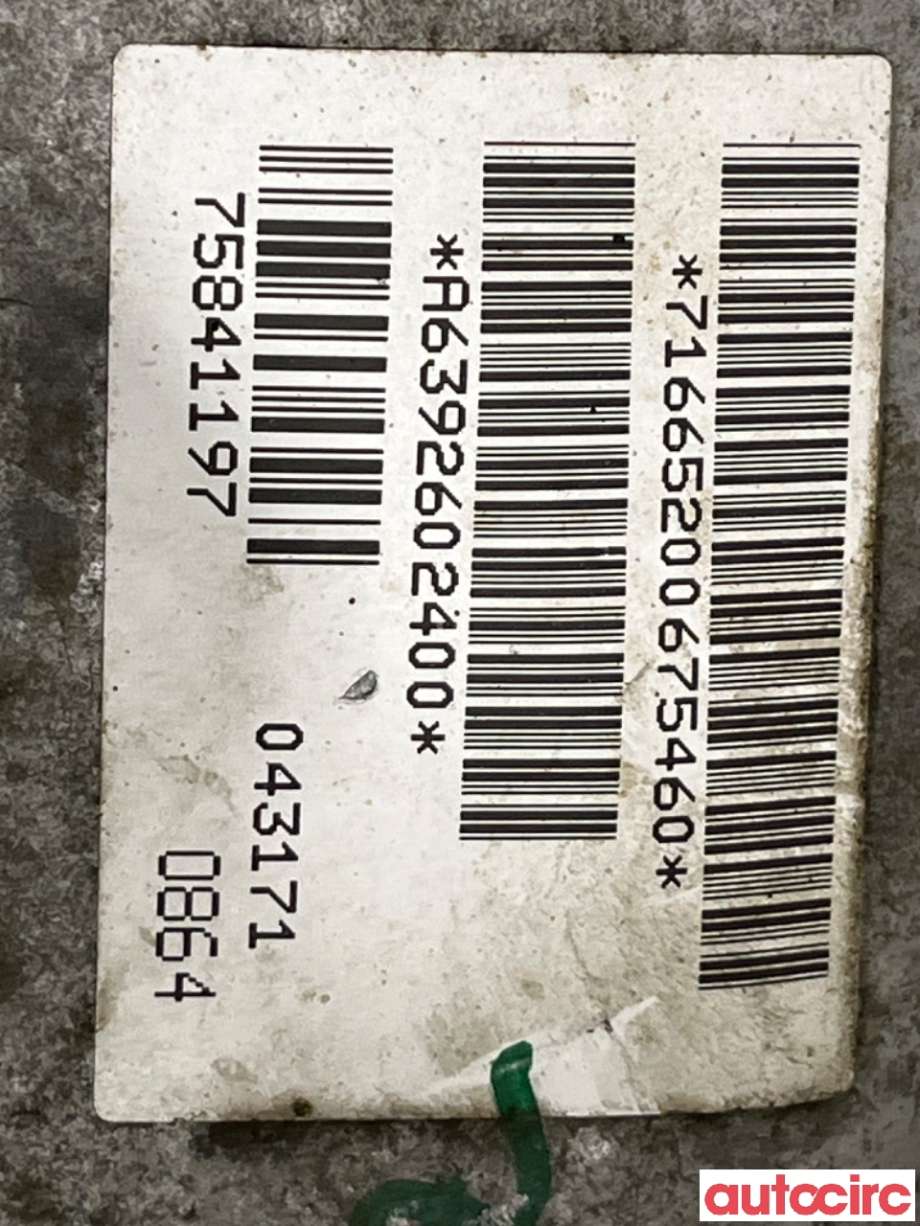 Girkasse manuell 6-trinn til Mercedes Vito/Viano 2004-2010 (Fase 1) (W639) (W639) (MERCEDES|A6392600800|716652|A6392602400)