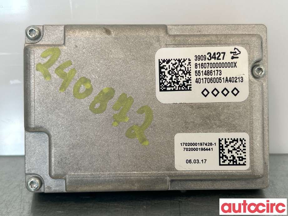 Sensor radar til Opel Astra K 2015-->> (OPEL|39108256|39059575|39093427)