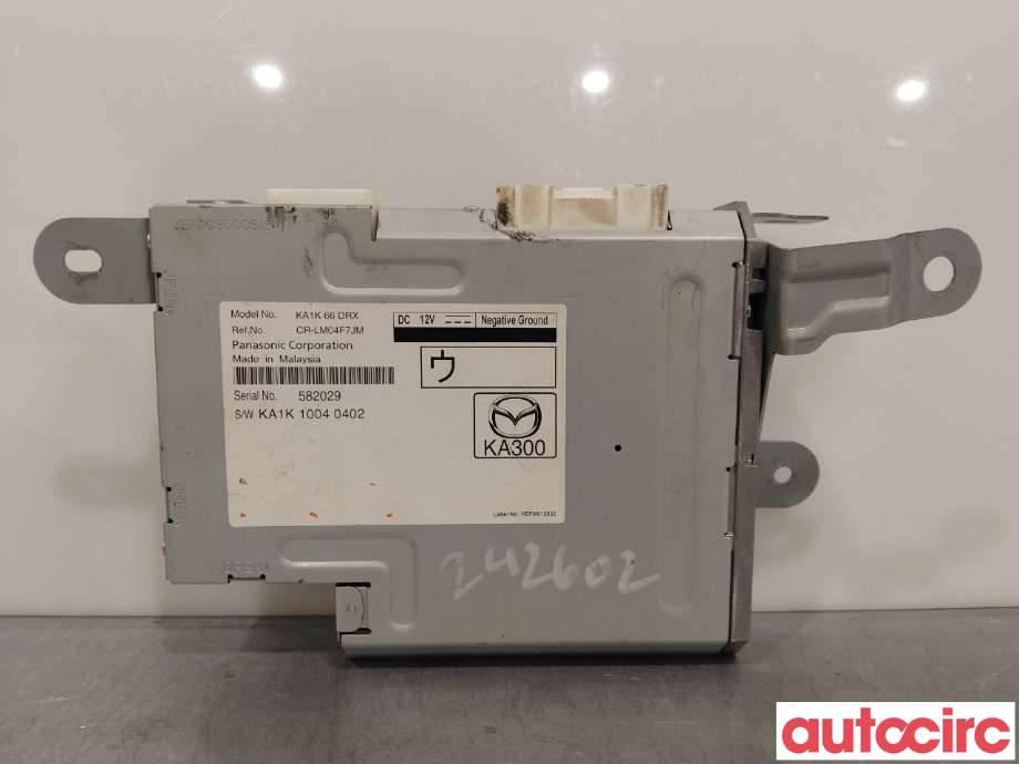 Bilstereo diverse til Mazda CX-5, 2012-2017 (Type I)  (MAZDA|KA1K-66-DRX)