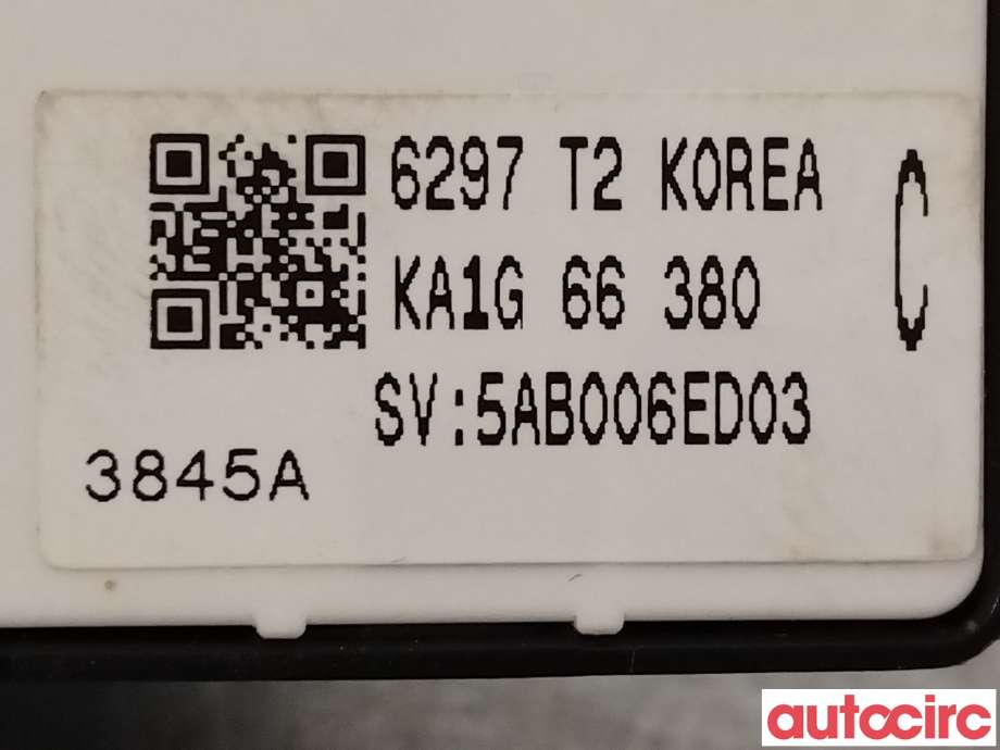 Bryter ruteheis til Mazda CX-5 2012-2017 (Type I)  (MAZDA|KA1G-66-380)