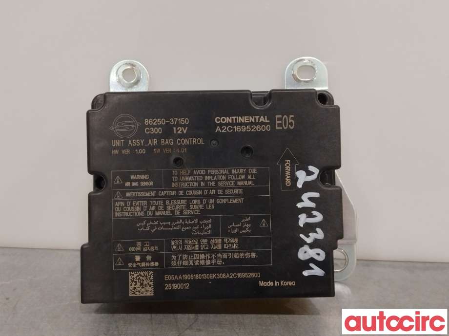 Airbag elektronikk til SsangYong Korando, 2019-->> (Type IV) (SSANGYONG|8625037150)