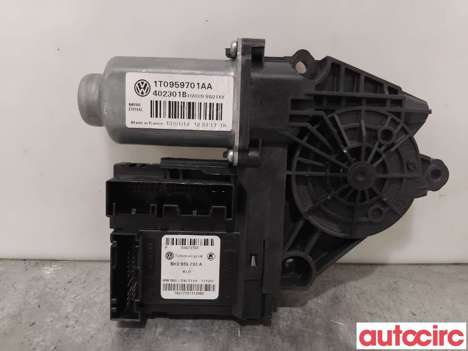 Ruteheis venstre foran til Škoda Octavia 2009-2013 (Type II, Fase 2)  (SKODA|1T0959701AF|402301B|1T0959701AA)