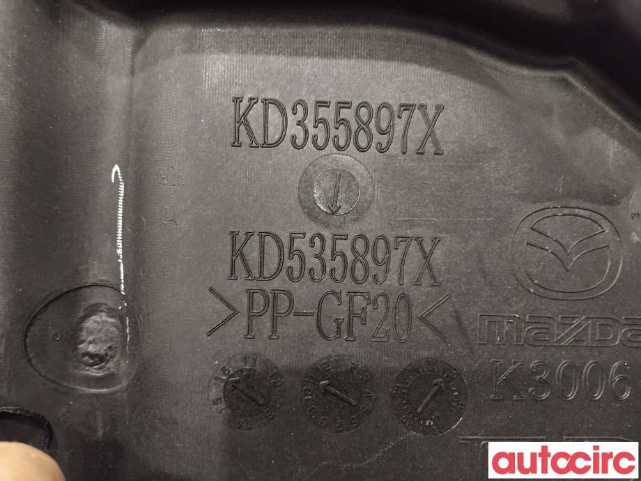 Ruteheis til Mazda CX-5 2012-2017 (Type I)  (MAZDA|KD53-58-590||KD535897X)