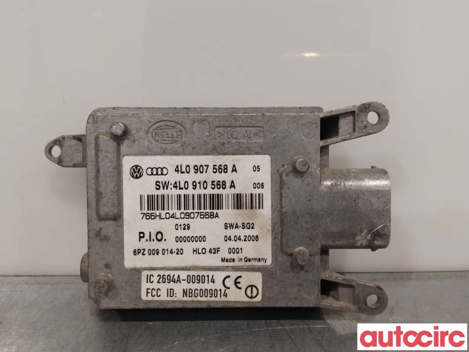 Sensor radar til Audi Q7, 2006-2010 (Type I, Fase 1) (AUDI|4L0910568B)