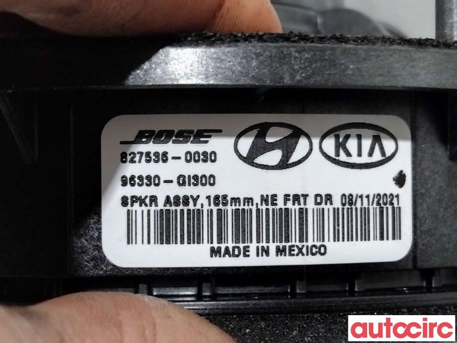 Bilstereo høyttaler til Hyundai Ioniq 5 2021-->>  (HYUNDAI|96330GI300|827536-0030|96330-GI300)