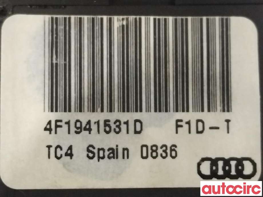 Bryter lys til Audi Q7 2006-2010 (Type I, Fase 1) (AUDI|4F1941531E|4F1941531D)