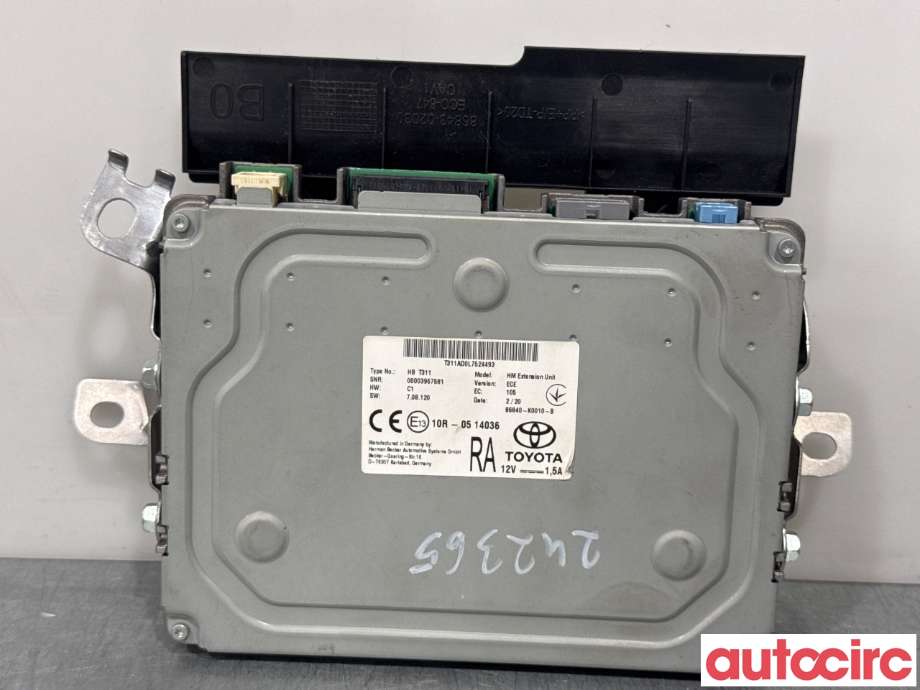Styreenhet diverse til Toyota Corolla 2019-->> (TOYOTA|86840K0010|HBT311|86840-K0010-B)