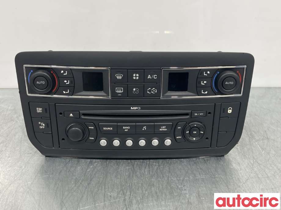 Bilstereo til Citroën C5, 2008-2017 (Type II)  (CITROEN|657904)