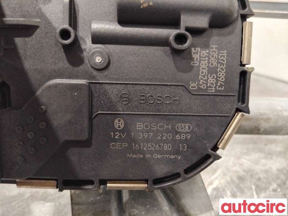 Viskermotor frontrute til Škoda Octavia 2013-2016 (Type III, Fase 1)  (SKODA|5E1955023A|1397220689|5E1955023B)