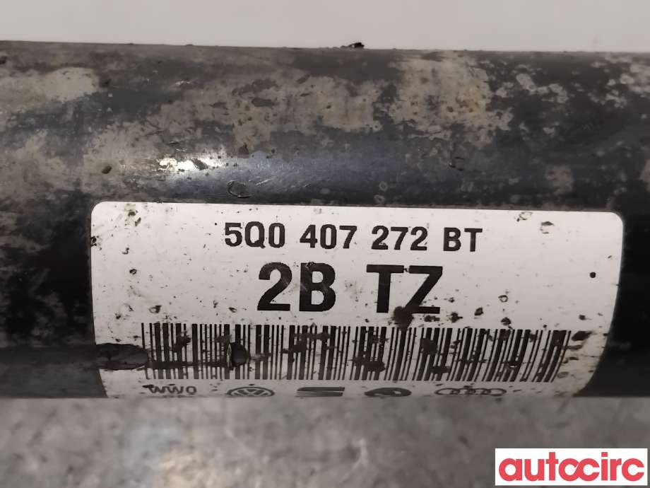 Drivaksel høyre foran til Škoda Octavia 2013-2016 (Type III, Fase 1)  (SKODA|5Q0407762AX|2BTZ|5Q0407272BT)