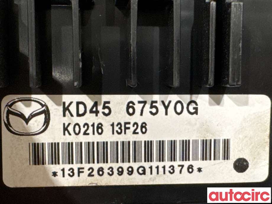 Styreenhet comfort (BCM) til Mazda CX-5 2012-2017 (Type I) (MAZDA|KD45-67-5Y0G|K021613F26|KD45675Y0G)