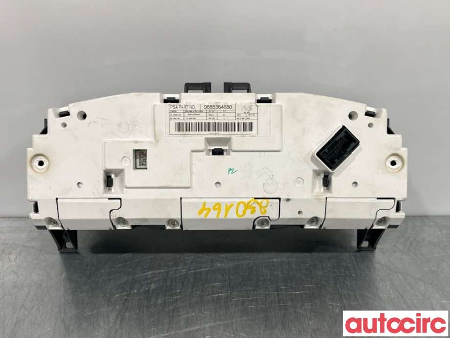 Instrumentpanel til Citroën C5 2008-2017 (Type II)  (CITROEN|9809867580||610353)