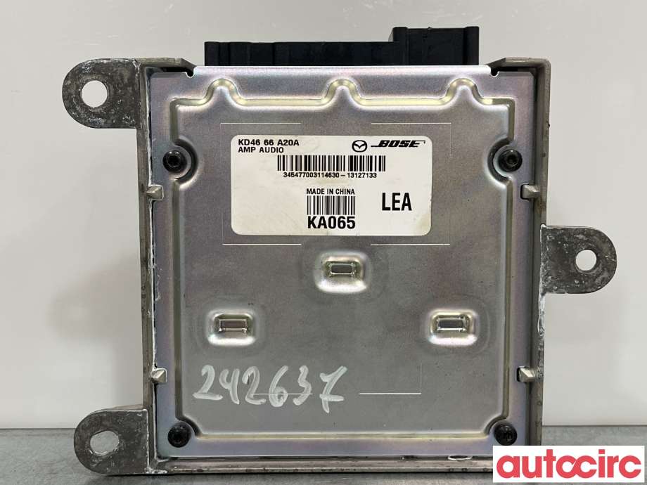 Bilstereo forsterker til Mazda CX-5 2012-2017 (Type I)  (MAZDA|KD46-66-A20A)