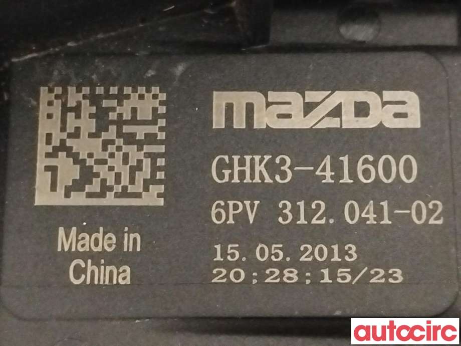 Pedal gass til Mazda CX-5 2012-2017 (Type I)  (MAZDA|GHK3-41-600G|GHK3-41600)