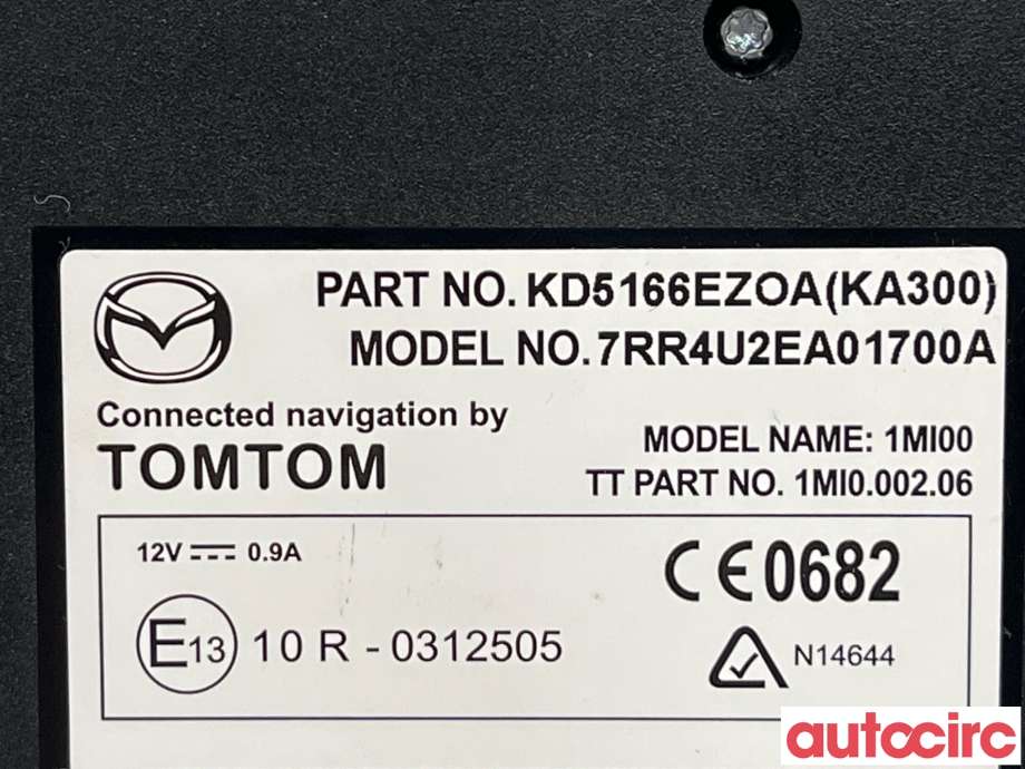 Styreenhet diverse til Mazda CX-5 2012-2017 (Type I) (MAZDA|KD5166EZ0A|)