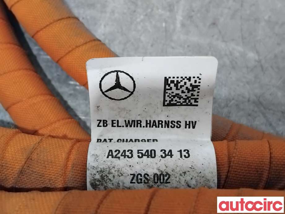 Kabel høy volt (HV) hybrid til Mercedes EQB 2022-->>  (MERCEDES|A2439001501||A2435403413)