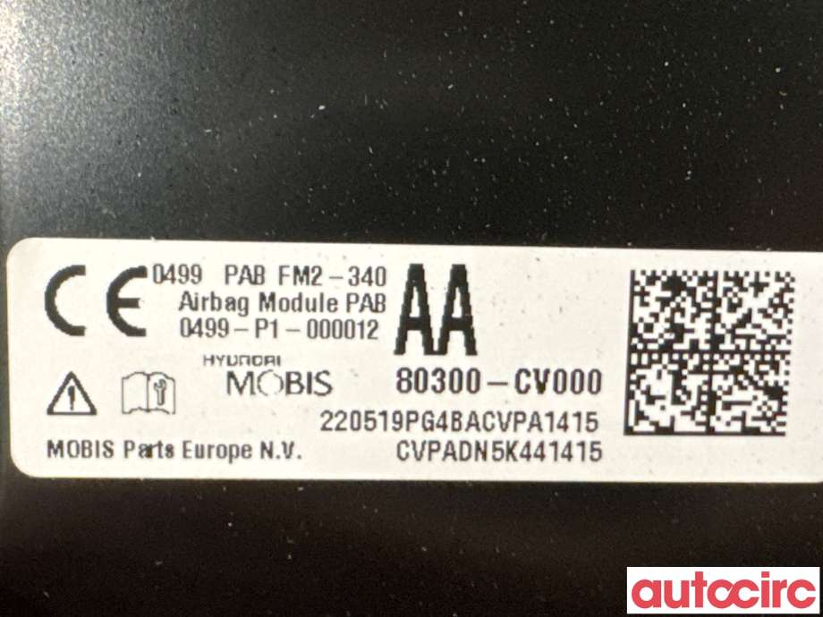 Airbag passasjer til Kia EV6 2021-->>  (KIA|NO NR||80300-CV000)