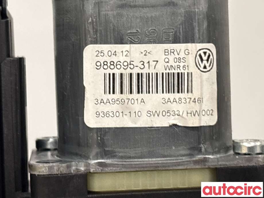 Ruteheis venstre foran til VW Passat 2011-2015 (B7) (B7) (VOLKSWAGEN|3AA959701A)