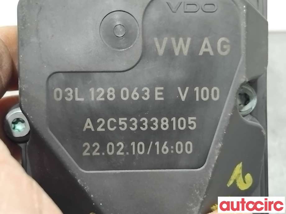 Spjeldhus til VW Passat 2005-2010 (B6) (B6) (VOLKSWAGEN|03L128063E|A2C53338105|03L128063AF)
