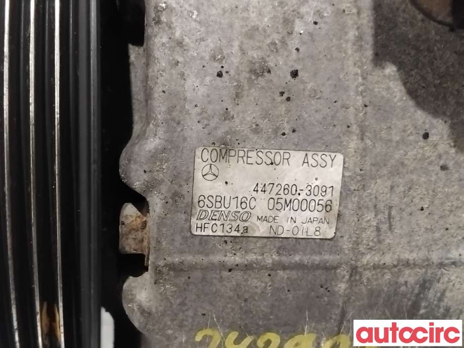 Aircondition kompressor til Mercedes E-Klasse 2009-2013 (Fase 1) (W212) (W212) (MERCEDES|A0032302911|447260-3091|A0022309211)