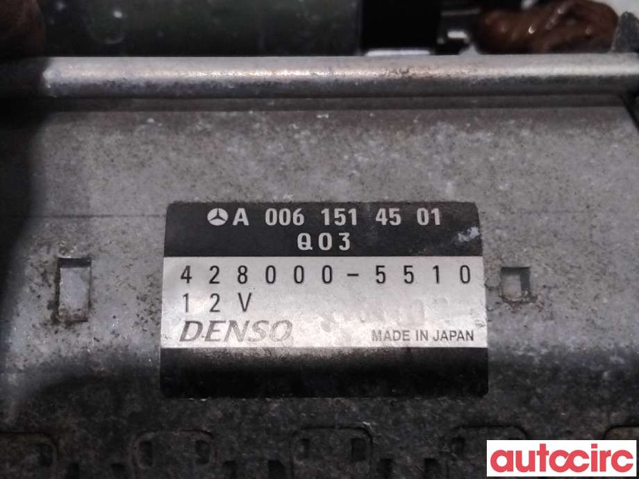 Starter diesel til Mercedes E-Klasse 2009-2013 (Fase 1) (W212) (W212) (MERCEDES|A6519060026|428000-5510|A0061514501)