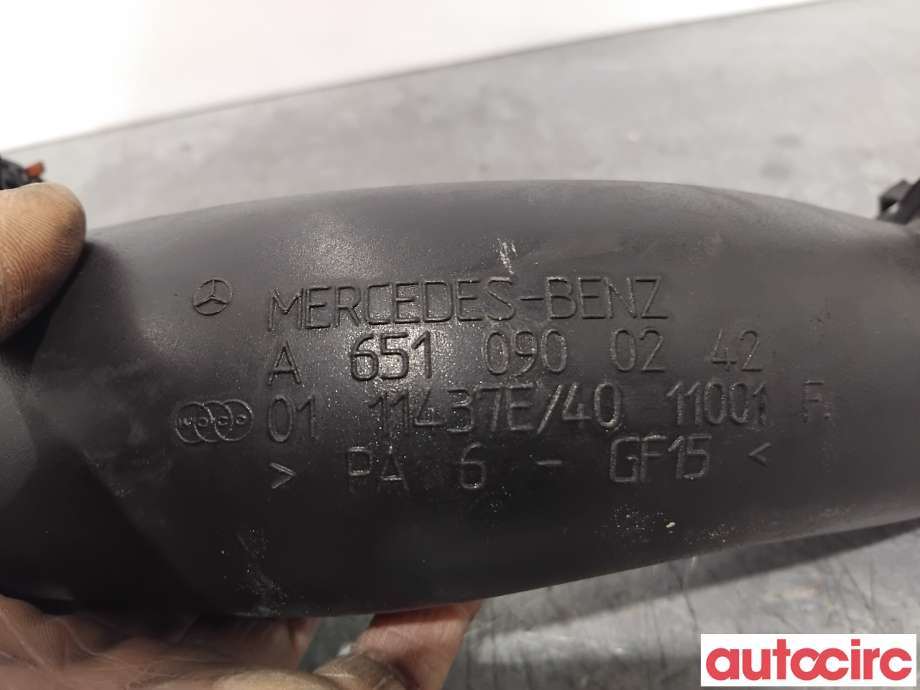 Turbo rør til Mercedes E-Klasse 2009-2013 (Fase 1) (W212) (W212) (MERCEDES|A6510900242||A6510903842)