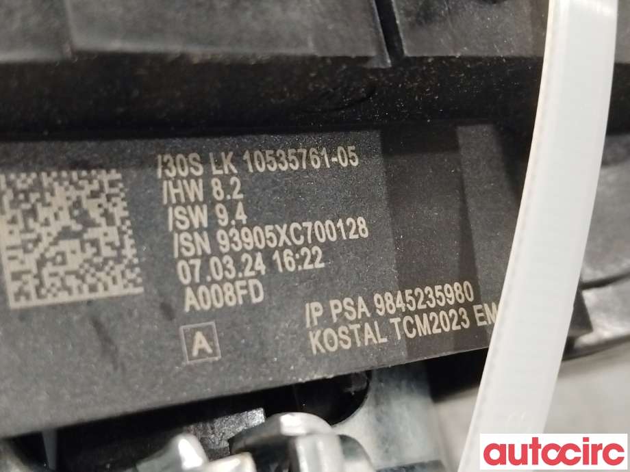 Bryter combi til Peugeot e-3008 2023-->>  (PEUGEOT|9845235980)