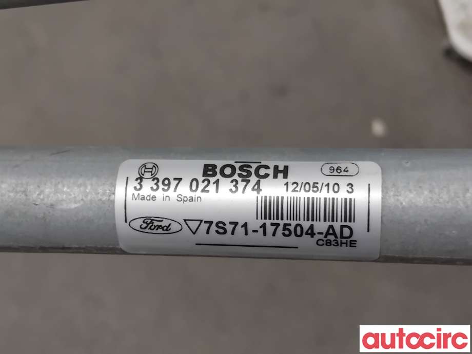 Viskermotor frontrute til Ford Mondeo 2007-2010 (Type IV, Fase 1)  (FORD|1694757|0390243069|7S71-17504-AD)