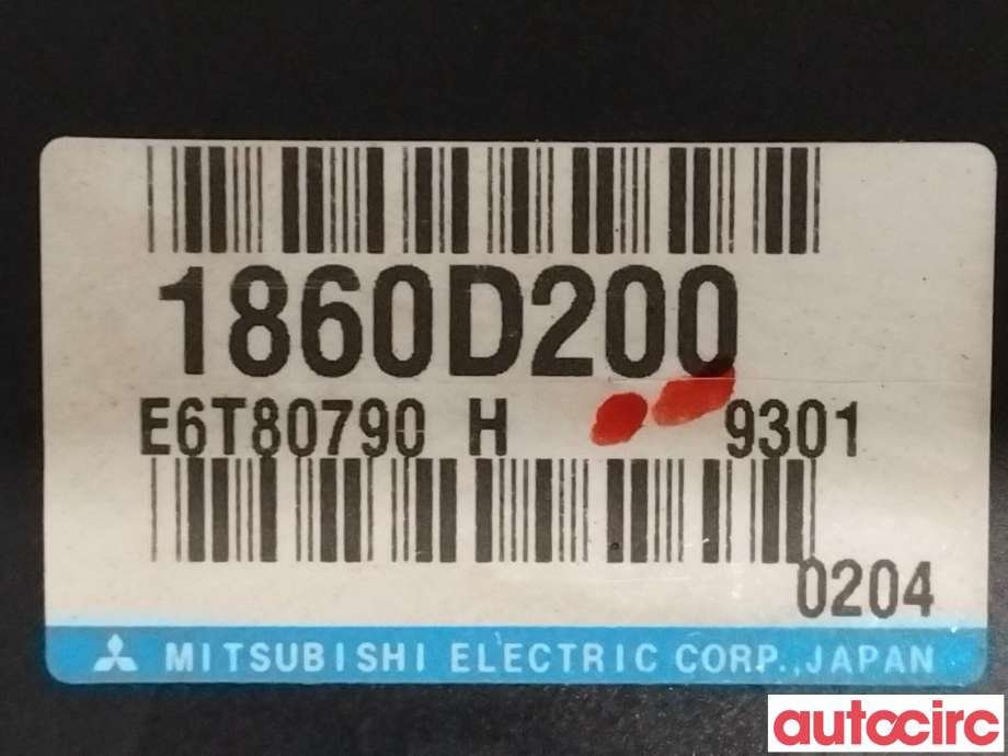 Styreenhet motor til Mitsubishi Outlander 2015-->> (Type III, Fase 2) (MITSUBISHI|1860D200|E6T80790)