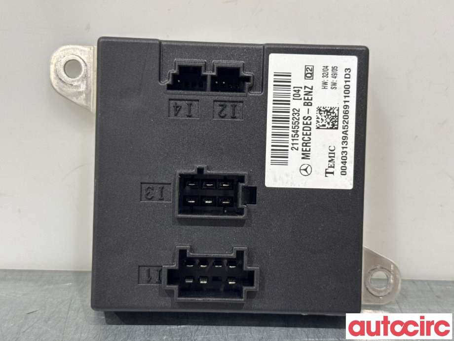 Styreenhet diverse til Mercedes CLS, 2004-2010 (C219) (C219) (MERCEDES|A2115458432)