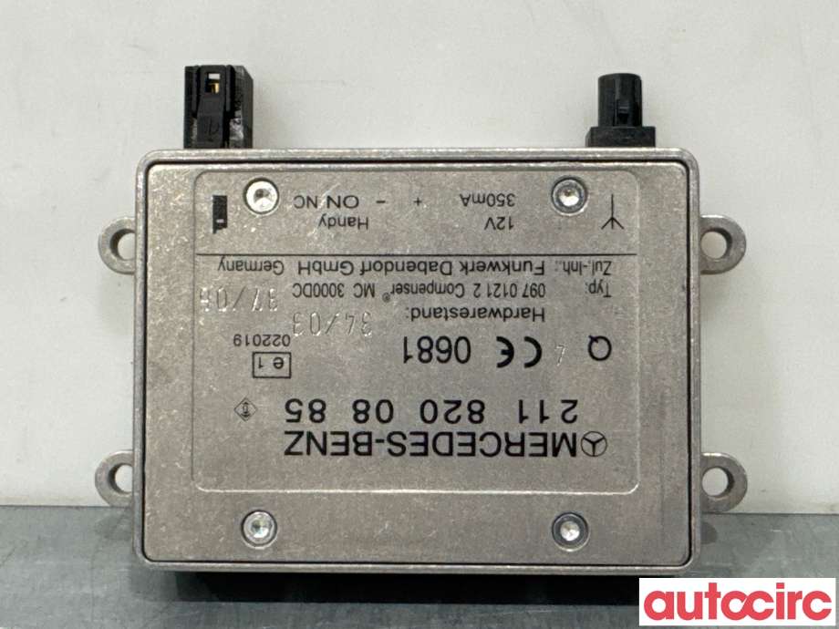 Antenne forsterker til Mercedes CLS, 2004-2010 (C219) (C219) (MERCEDES|A2118200885)