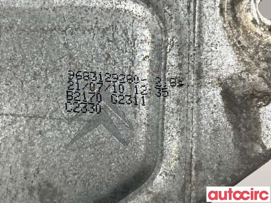 Ruteheis venstre bak til Citroën C3 2010-2016 (Type II) (CITROEN|9223F9|9683129280|9802619380)