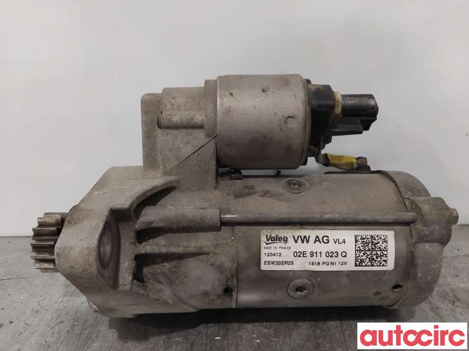 Starter diesel til VW Passat, 2011-2015 (B7) (B7) (VOLKSWAGEN|02E911023QX)