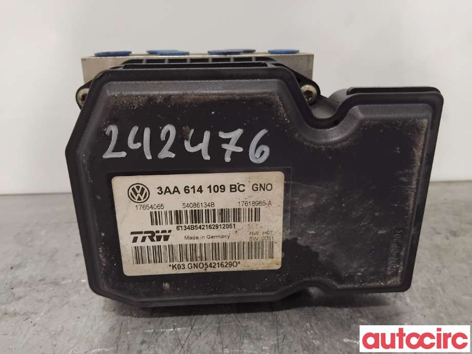 ABS sentral til VW Passat 2011-2015 (B7) (B7) (VOLKSWAGEN|3AA614109BC|54086134B|3AA614109BS)