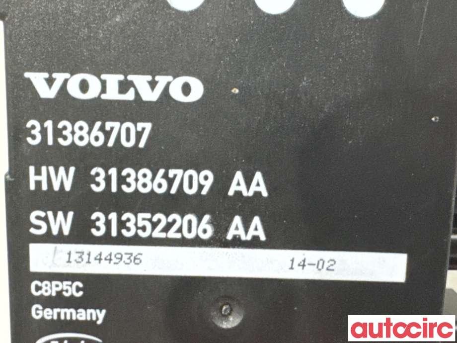 Styreenhet elektrisk bakluke til Volvo XC60 2014-2017 (Type I, Fase 2) (VOLVO|31420655||31386709)