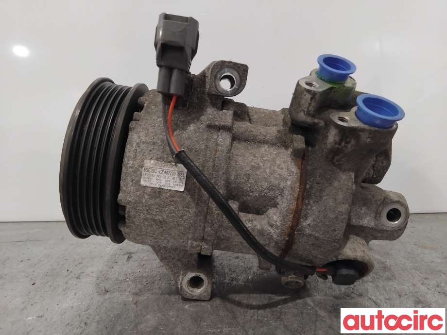 Aircondition kompressor til Mitsubishi Colt 2004-2008 (Type VII, Fase 1)  (MITSUBISHI|7813A058|447220-9685|)