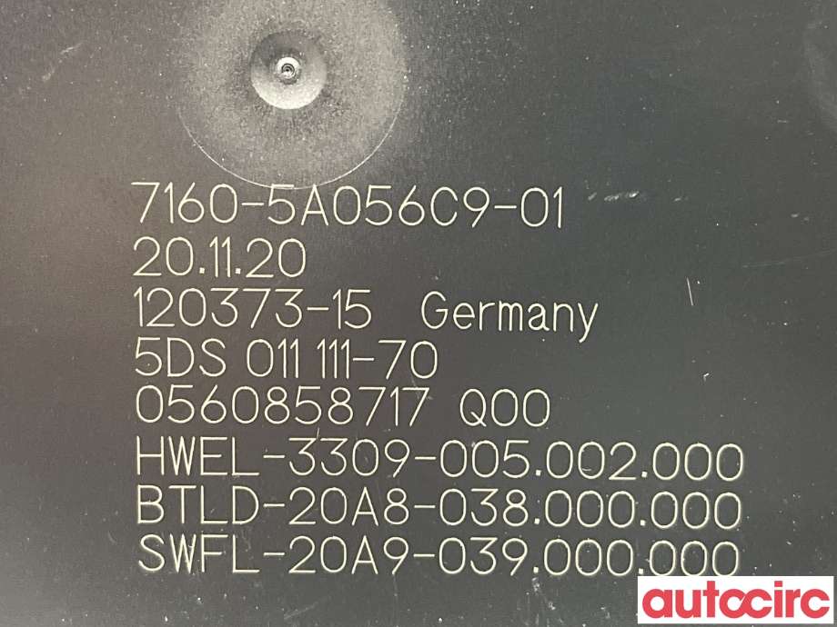 Styreenhet hengerfeste til BMW iX3 2021-->> (BMW|63115A056C9|71605A056C9)