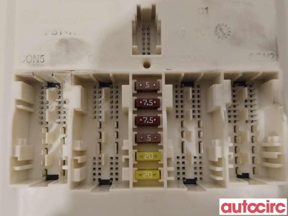 Styreenhet comfort (BCM) til BMW iX3 2021-->>  (BMW|61355A57248|5A3FFC1)