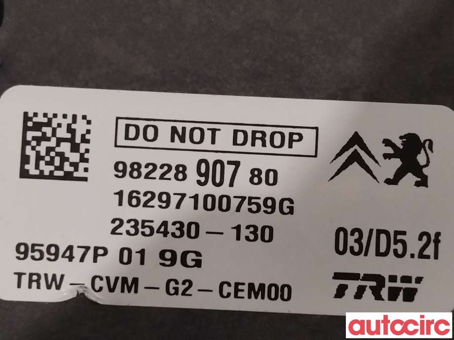 Kamera til Peugeot 3008 2016-->> (Type II) (PEUGEOT|1640244780|9822890780)