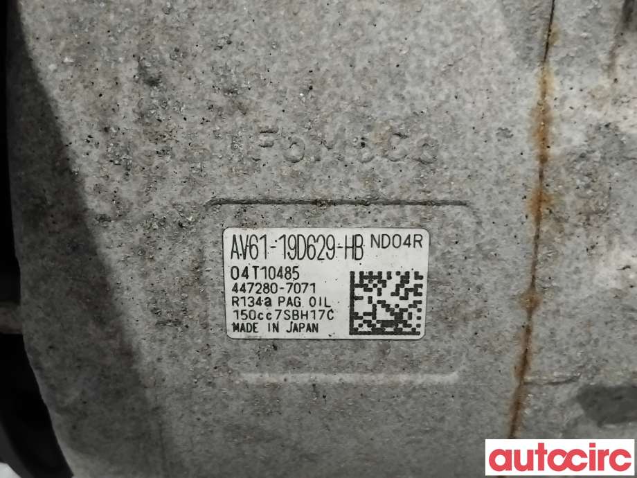 Aircondition kompressor til Ford C-Max 2015-2019 (Type II, Fase 2)  (FORD|2244227|447280-7071|AV61-19D629-HB)