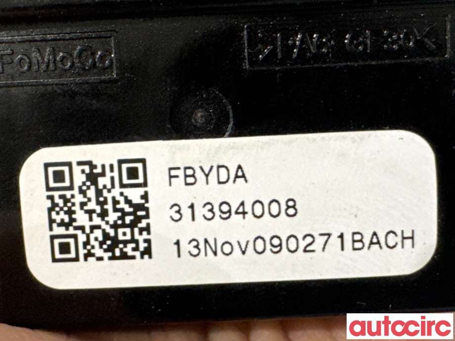 Bryter visker til Volvo XC60 2014-2017 (Type I, Fase 2)  (VOLVO|31456042||31394008)
