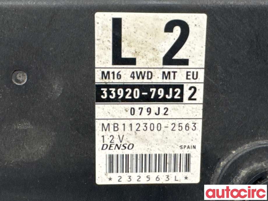 Styreenhet motor til Suzuki SX4 2006-2009 (Type I, Fase 1) (SUZUKI|33920-79J24|MB112300-2563|33920-79J22)