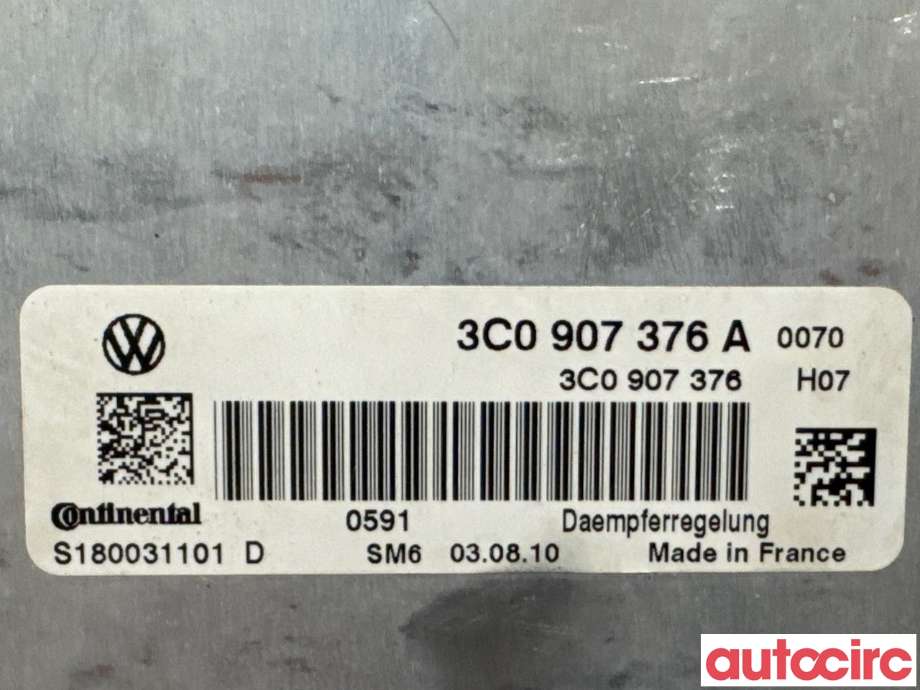 Styreenhet nivå/luftfjæring til VW Golf VI 2008-2012  (VOLKSWAGEN|3C0907376A|)